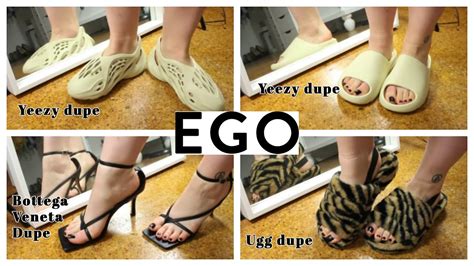 ego shoes yeezy dupes|yeezy slippers.